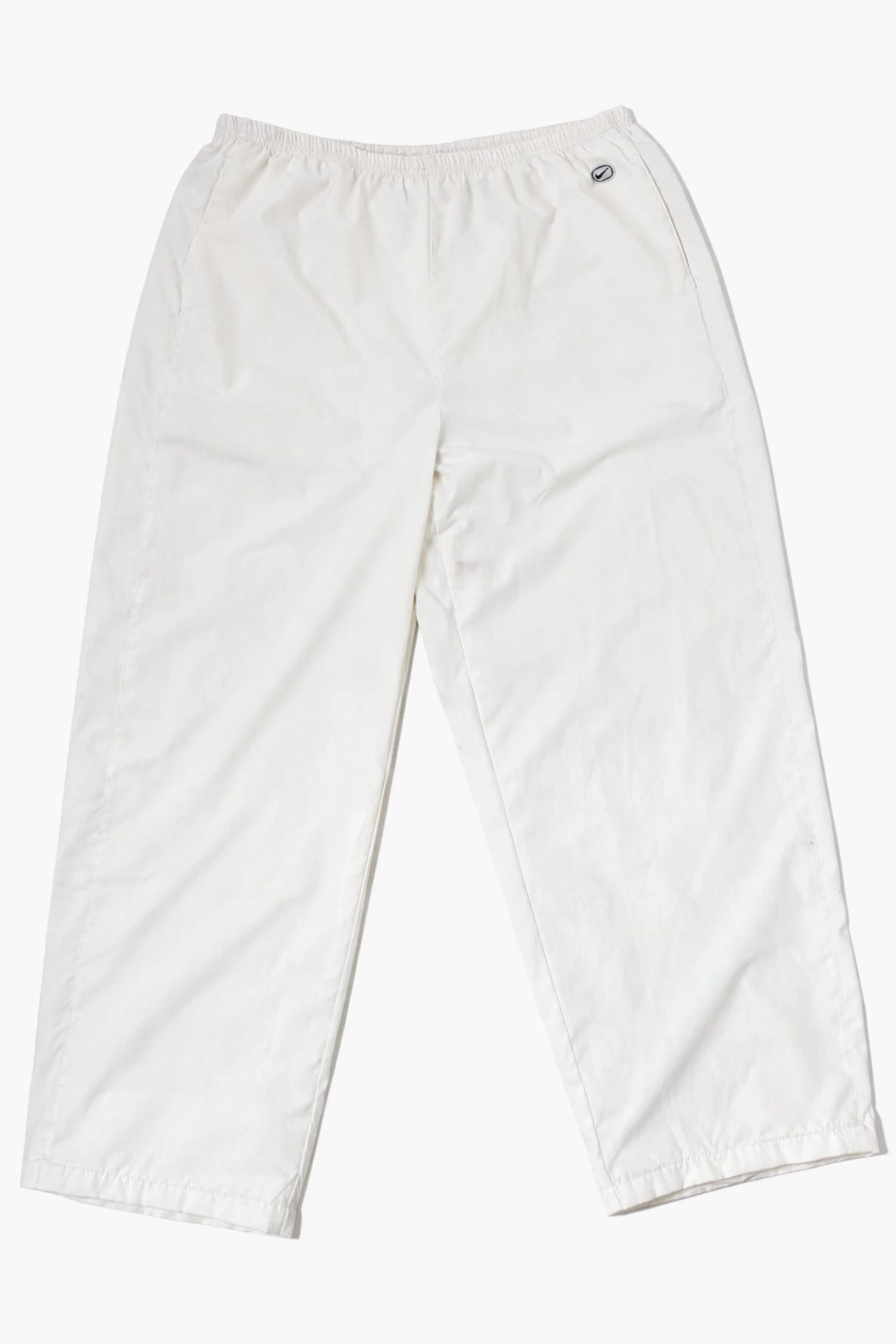 Nike calça de moletom longa branca XL vintage Y2K roupa esportiva unissex. – photo 2
